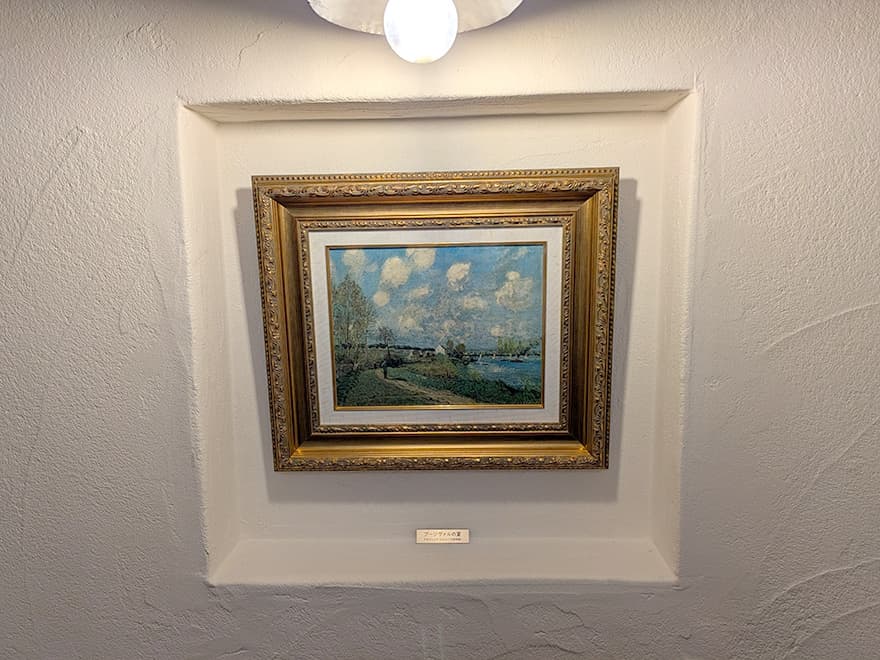 夏: ブージヴァルの夏 アルフレッド・シスレー(1876年作) 